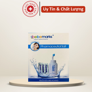 Muối Rửa Mũi Xoang Tự Nhiên Bebemarks,Ngạt Khô,Chảy Nước Mũi Cho Bé,Phụ Nữ Có Thai. Nhập Khẩu New Zealand