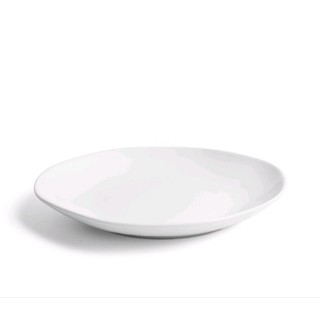 Dĩa sứ trắng 23cm - 578