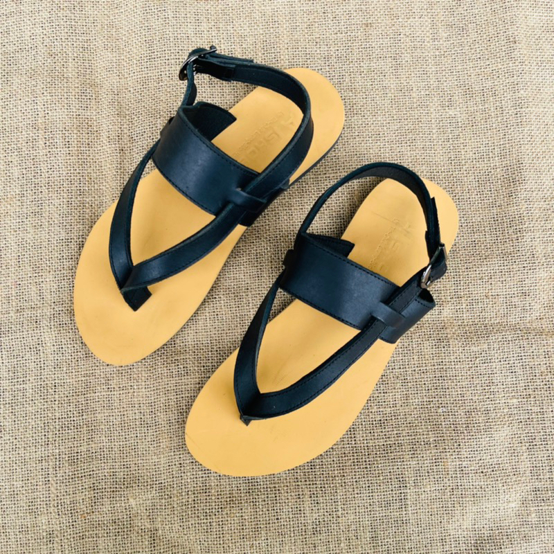 Sandal Unisex Da Bò Thật Không Thấm Nước Kiểu Dáng Thời Trang Atshoes ATXN51
