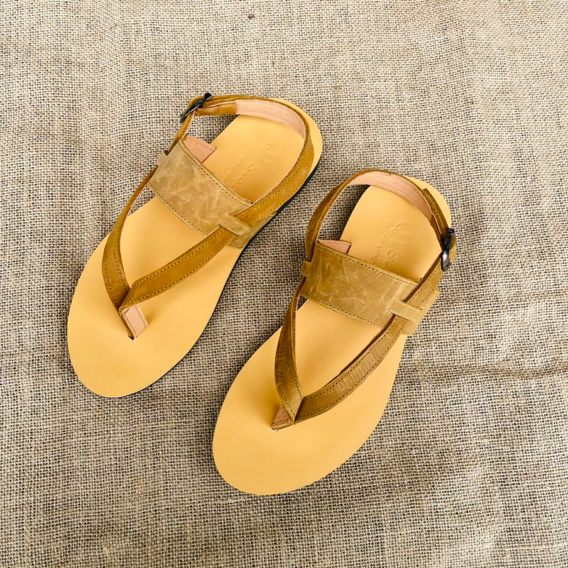 Sandal Unisex Da Bò Thật Không Thấm Nước Kiểu Dáng Thời Trang Atshoes ATXN51