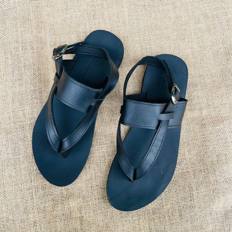 Sandal Unisex Da Bò Thật Không Thấm Nước Kiểu Dáng Thời Trang Atshoes ATXN51