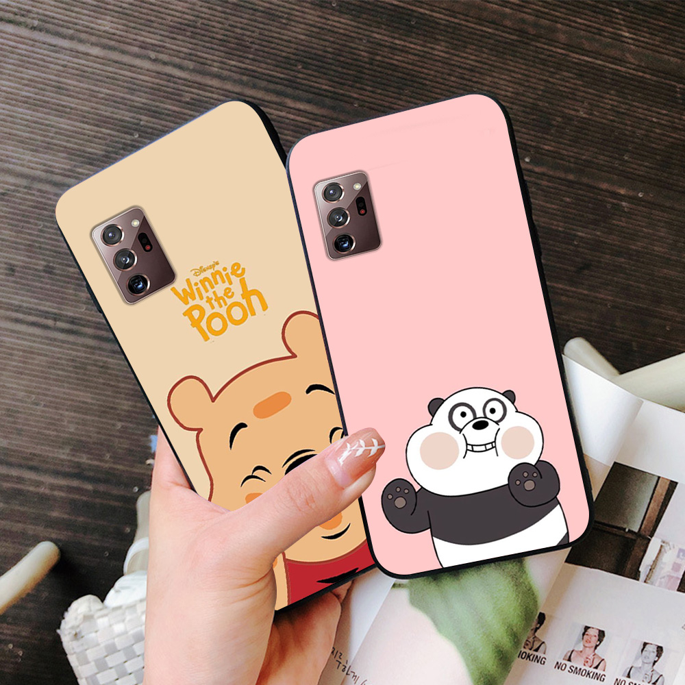 Ốp lưng Samsung note 20 plus / samsung note 20 ultra in hình gấu pooh siêu cute