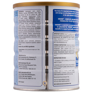 [ Date 2/25 ]Sữa Bột Ensure hàng Úc 850gr
