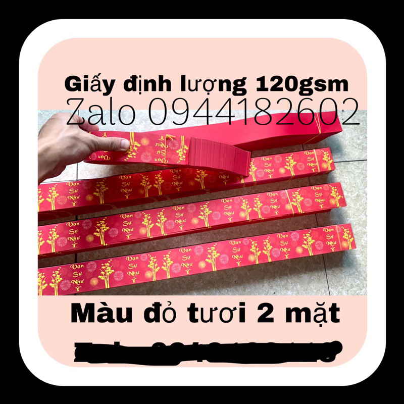 100 tờ giấy khổ 5cm x 79cm