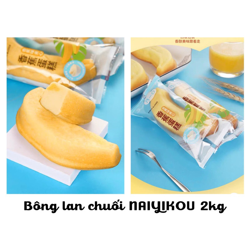 Bông Lan Chuối Nayikou