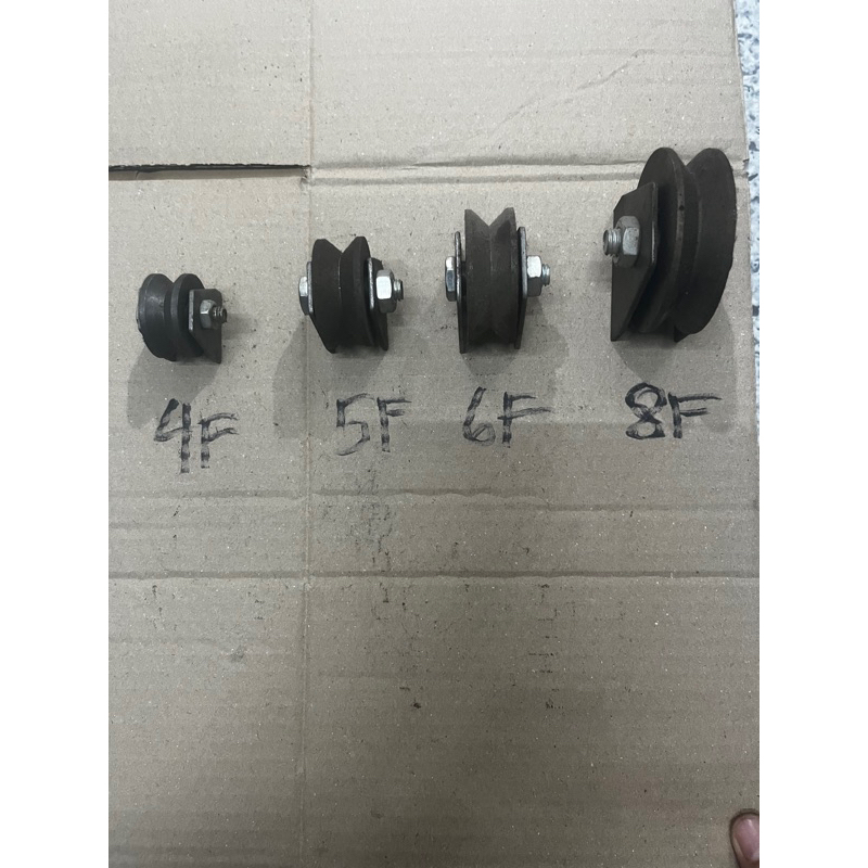 Bánh xe sắt rãnh V