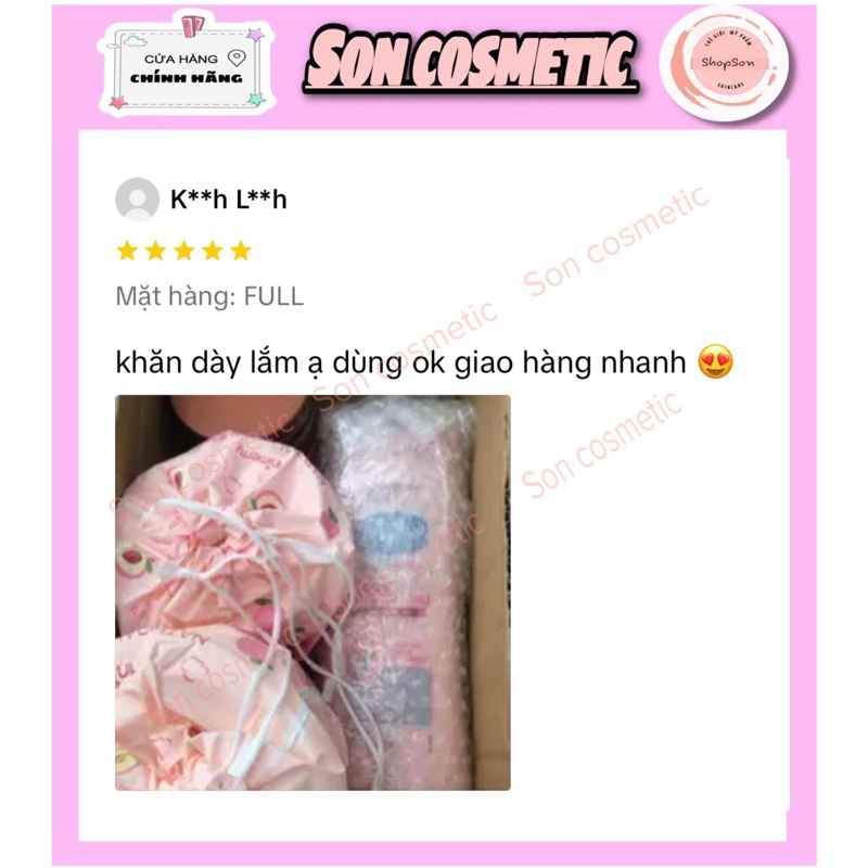Khăn tẩy trang cuộn túi ANIMERRY COTTON sẵn hàng