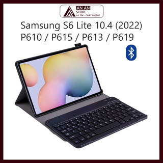 Bao da kèm bàn phím cho samsung galaxy tab s6 lite 10.4 p610 / p615 / p613 / p619 bluetooth