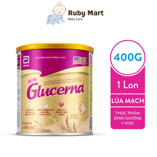 Sữa bột dành cho người bị tiểu đường Glucerna Abbott 400g vị lúa mạch