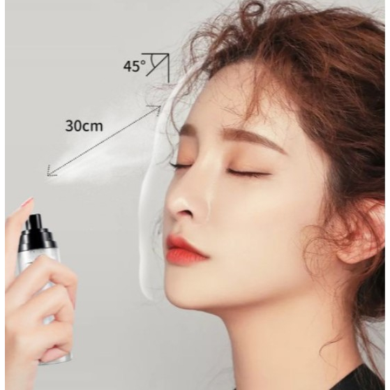 Xịt Khóa Nền Cố Định Lớp Trang Điểm Có Nhũ Dưỡng Ẩm Lâu Trôi Chính Hãng HUNMUI