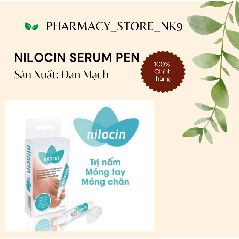 NILOCIN SERUM PEN - Loại bỏ NẤM MÓNG - Đan mạch