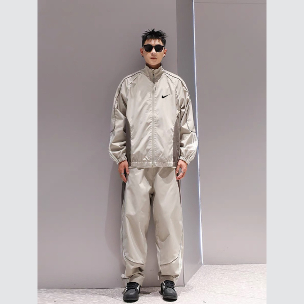 Áo khoác dù Nike cao cấp đôi nam nữ phong cách unisex chất dù 2 lớp dày dặn form rộng hàng chính hãng GZ288