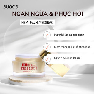 KEM DÀNH CHO DA MỤN MEDIBAC 𝐊𝐄𝐌 𝐌𝐔̣𝐍 𝐓𝐇𝐀̉𝐎 𝐃𝐔̛𝐎̛̣𝐂 𝐌𝐄𝐃𝐈𝐁𝐀𝐂