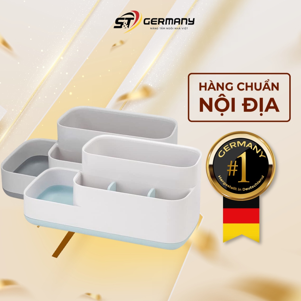 Khay Đựng Bàn Chải Mỹ Phẩm Nhà Tắm Joseph Joseph 70513 EasyStore Nội Địa Đức 2 Màu Hiện Đại Tinh Tế Cao Cấp GermanySnT