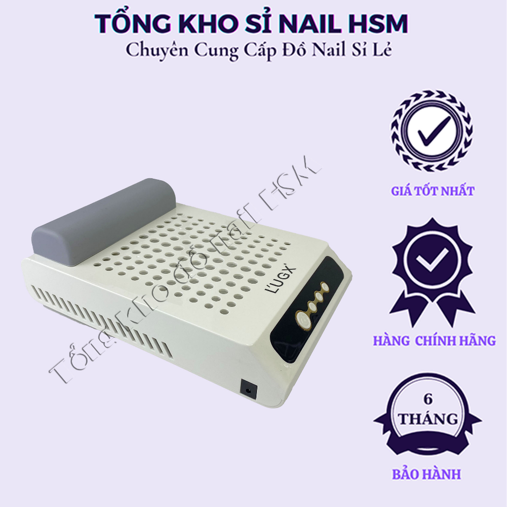 Máy hút bụi nail tích điện LUGX 24W - Hút bụi móng Nail