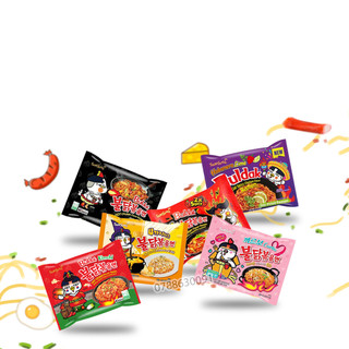 Mì cay samyang hàn quốc đủ vị gói lẻ 140g ăn liền