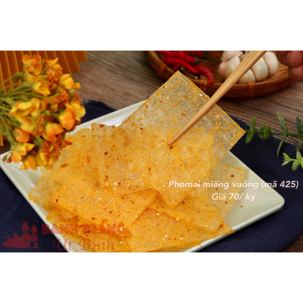 Bánh Tráng Phô Mai Sữa Túi 500gr