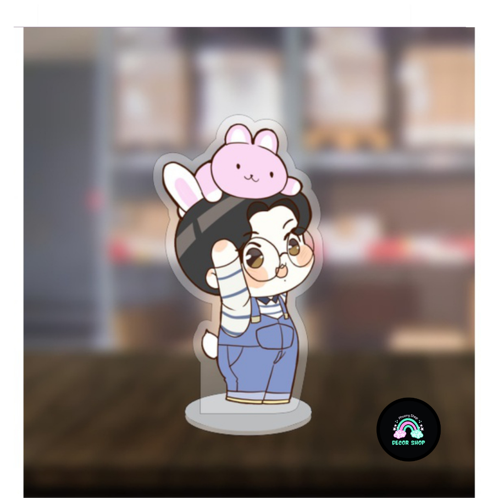 Mô hình standee Kook - Tae BTS dễ thương 2cm/5cm/10cm