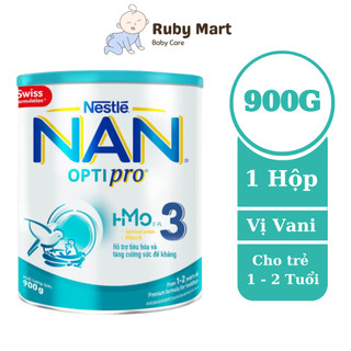 [Date T11/24]Sữa Bột Nestle NAN OPTIPRO 3 HM-O Hộp 900g