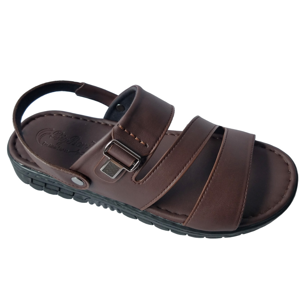 Giày Sandal Nam BIGBEN Da Bò Thật Cao Cấp SD121