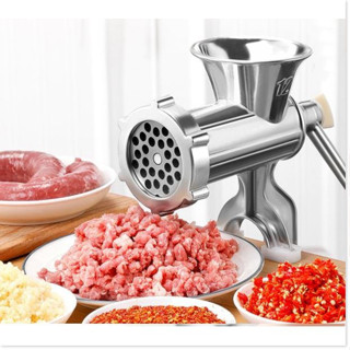 [Máy Xay Số 10]Máy Xay Thịt, Xay Cá Bằng Tay Kẹp Bàn Inox -Máy Xay Thịt Bằng Tay INOX 304