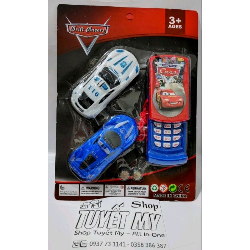 Điện thoại đồ chơi và xe hơi siêu ngầu