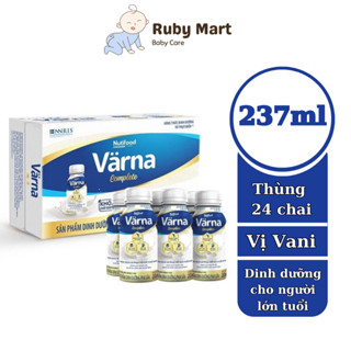 Thùng 24 chai Sữa Bột Pha Sẵn Nutifood Varna Complete 237ml
