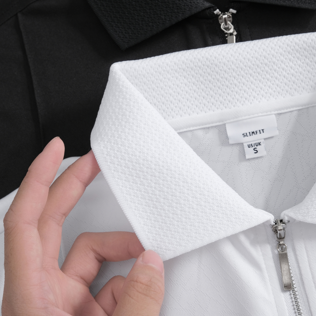 Áo POLO BASICPLUS vải POLY Cao Cấp Siêu thông thoáng, thấm hút tốt và sang trọng A02-129