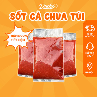 [FREESHIP] Sốt Cà Chua Duchee Đóng Túi, Sạch Sẽ, Thơm Ngon, Nguyên Liệu Làm Mỳ Ý, Bánh Pizza