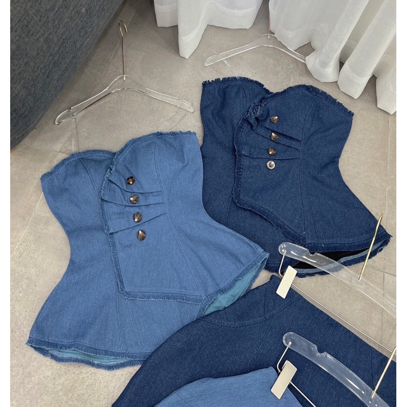 Set jean quây cup ngực