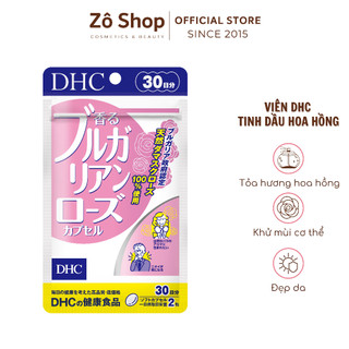 Viên uống tinh dầu hoa hồng DHC, giảm mùi cơ thể 30 ngày