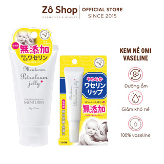   Nhập khẩu  Kem Nẻ Vaseline Cho Mẹ & Bé Omi Brothers Menturm Vaseline 