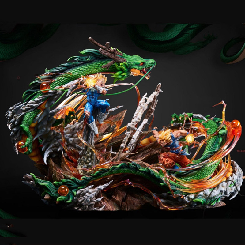 MH74 - Mô Hình Cao Cấp Son Goku Vs Vegeta Cao 35cm Cực Hot - Mô Hình Dragon Ball Super