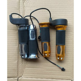 Tay ga xe điện ốp nhôm dùng cho mọi loại xe điện