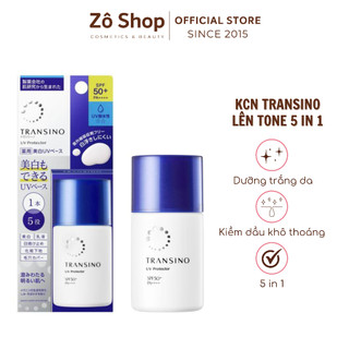 Kem Chống Nắng Transino Dưỡng Trắng, Lên Tone, Kiềm Dầu Transino Whitening UV Protector SPF 50+ PA++++