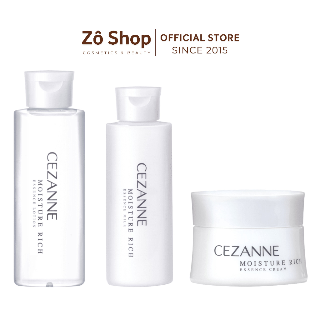 Set Cezanne Dưỡng Sáng, Ẩm Mịn, Chống Lão Hóa Sớm