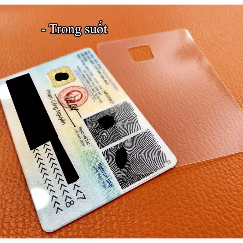 Miếng dán bảo vệ CCCD Bằng Lái Xe