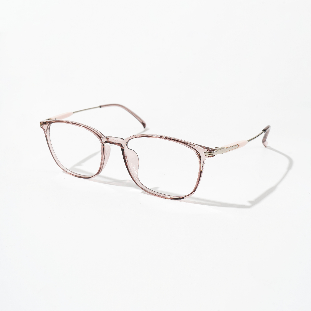 Kính oval nam nữ LILYEYEWEAR cao cấp gọng bền chắc chắn kiểu dáng dễ đeo thiết kế thời trang 90009