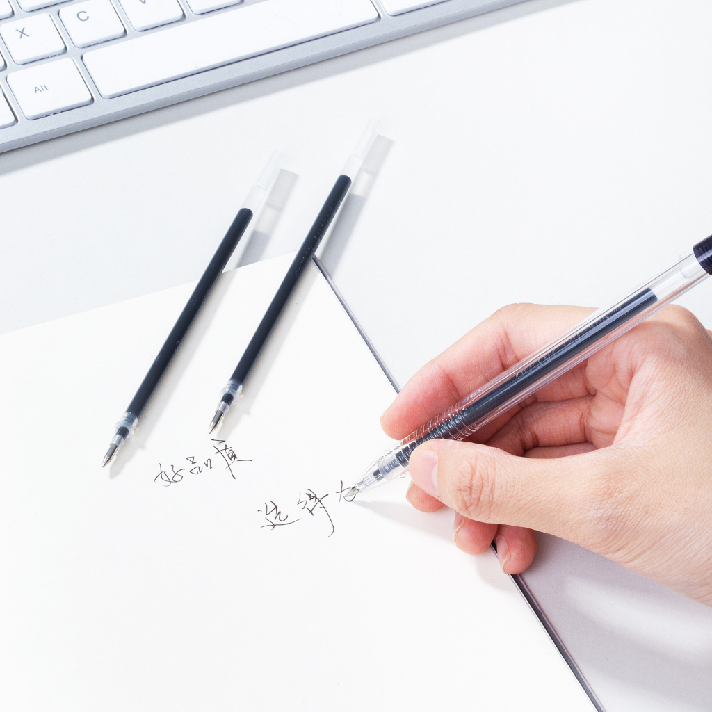 Ngòi Deli S221 Ruột 0.5mm Đen Đỏ Xanh Trung Tính Bút Cho Học Sinh Hộp 20 Chiếc Giá 1 Chiếc