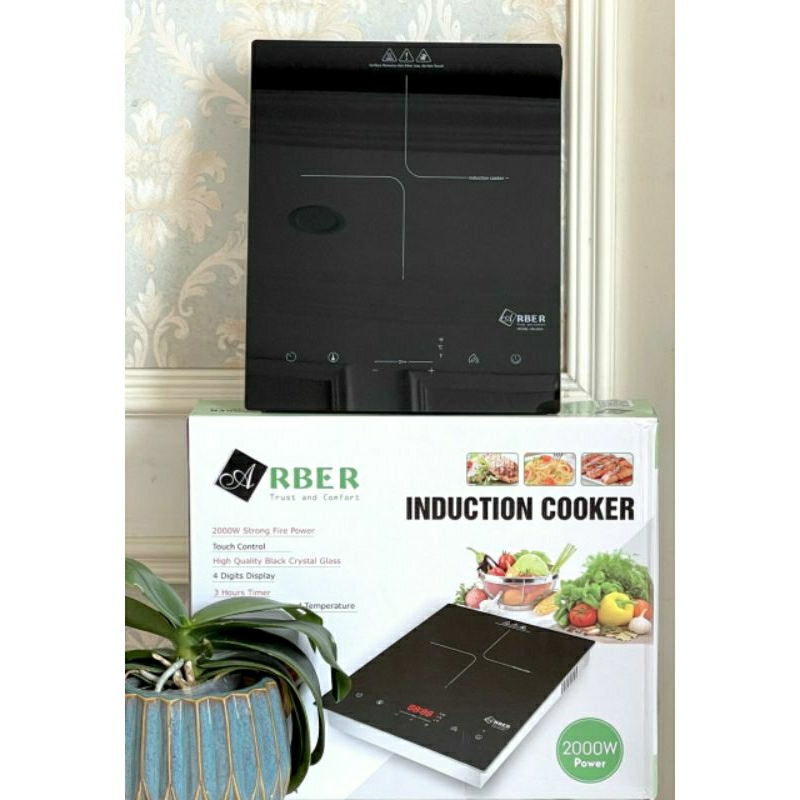 Bếp từ đơn Arber Ab265A có thể đặt âm bảo hành 12 tháng