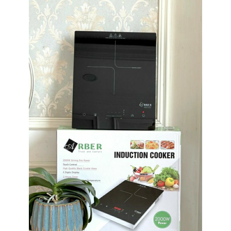 Bếp từ đơn Arber Ab265A có thể đặt âm bảo hành 12 tháng