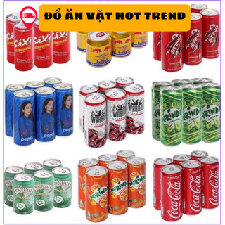 Combo 6 lon nước ngọt / nước tăng lực các loại