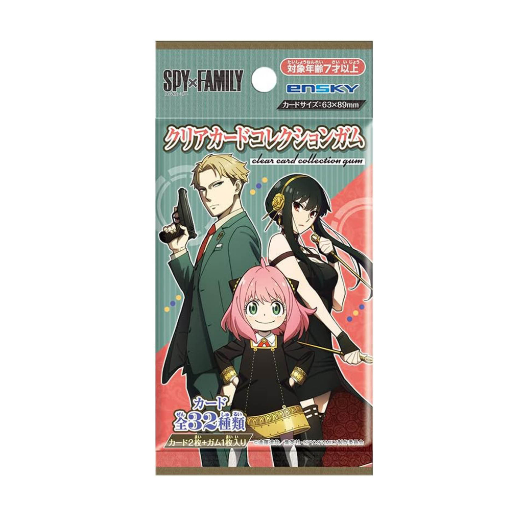 Thẻ ảnh nhân phẩm SPY x FAMILY - Clear card collection (pack 1 card)