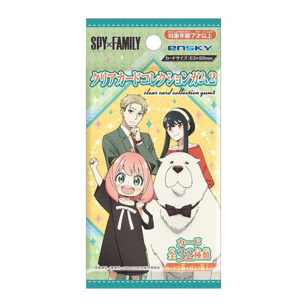 Thẻ ảnh nhân phẩm SPY x FAMILY - Clear card collection vol 2