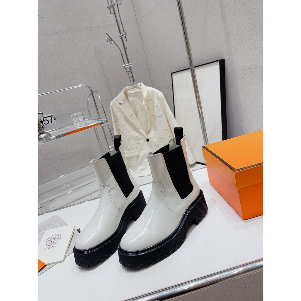 Bốt thời trang nữ cao cấp Hermes HM giản dị, thanh lịch
