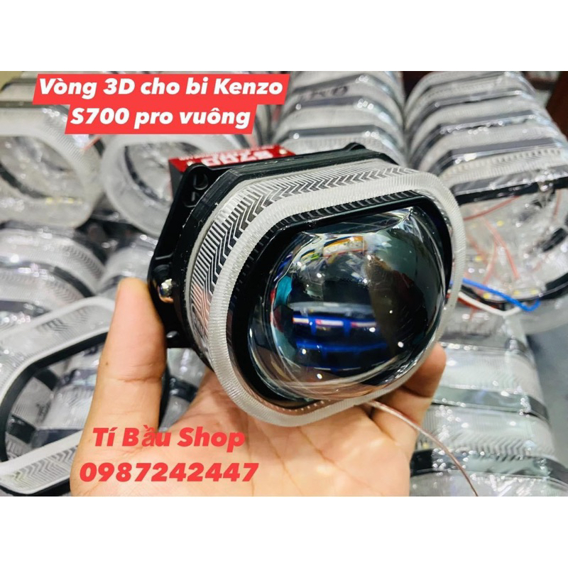 Vòng 3D Vuông dành cho bi Kenzo S700 Pro vuông