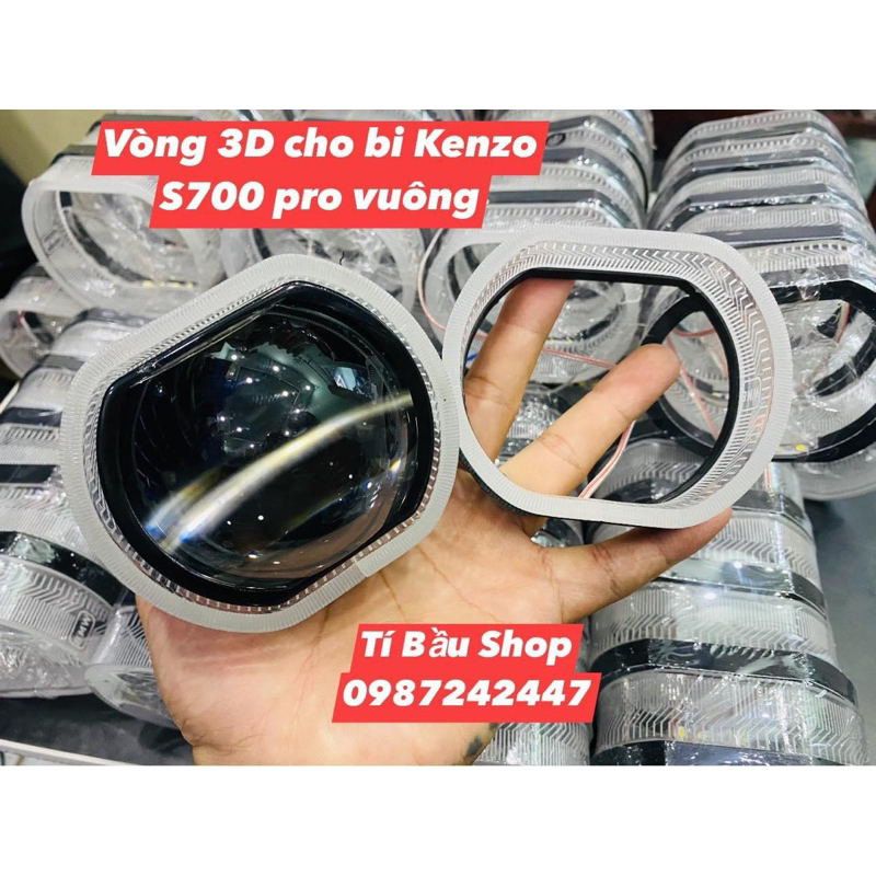 Vòng 3D Vuông dành cho bi Kenzo S700 Pro vuông