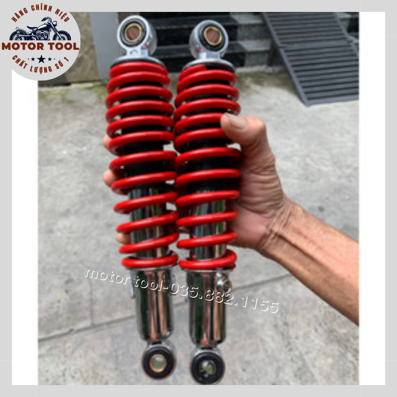 Phuộc Xe Máy Sirius, Thụt Giảm Xóc Chở Hàng Tải  Nặng 300kg