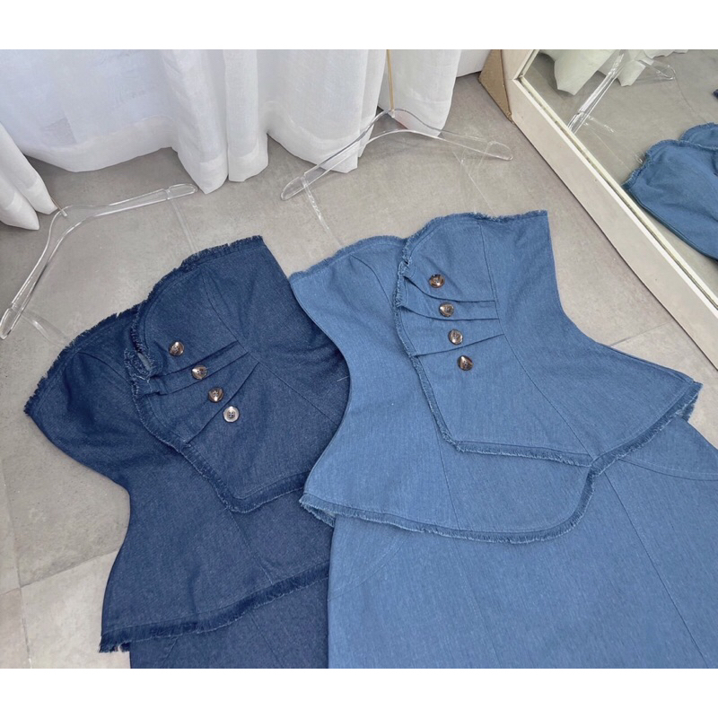 Set jean quây cup ngực