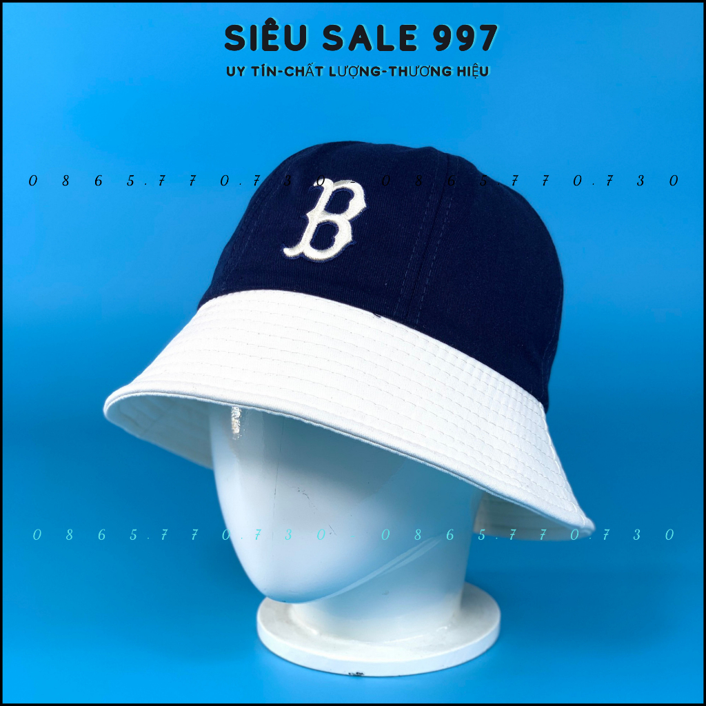 COMBO 1 CẶP 2 NÓN CHỮ B PHỐI MÀU,  THỜI TRANG CAO CẤP